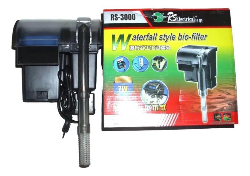 Filtro Cascada Externo Rs-3000 1200l/h 7w Acuario Pecera