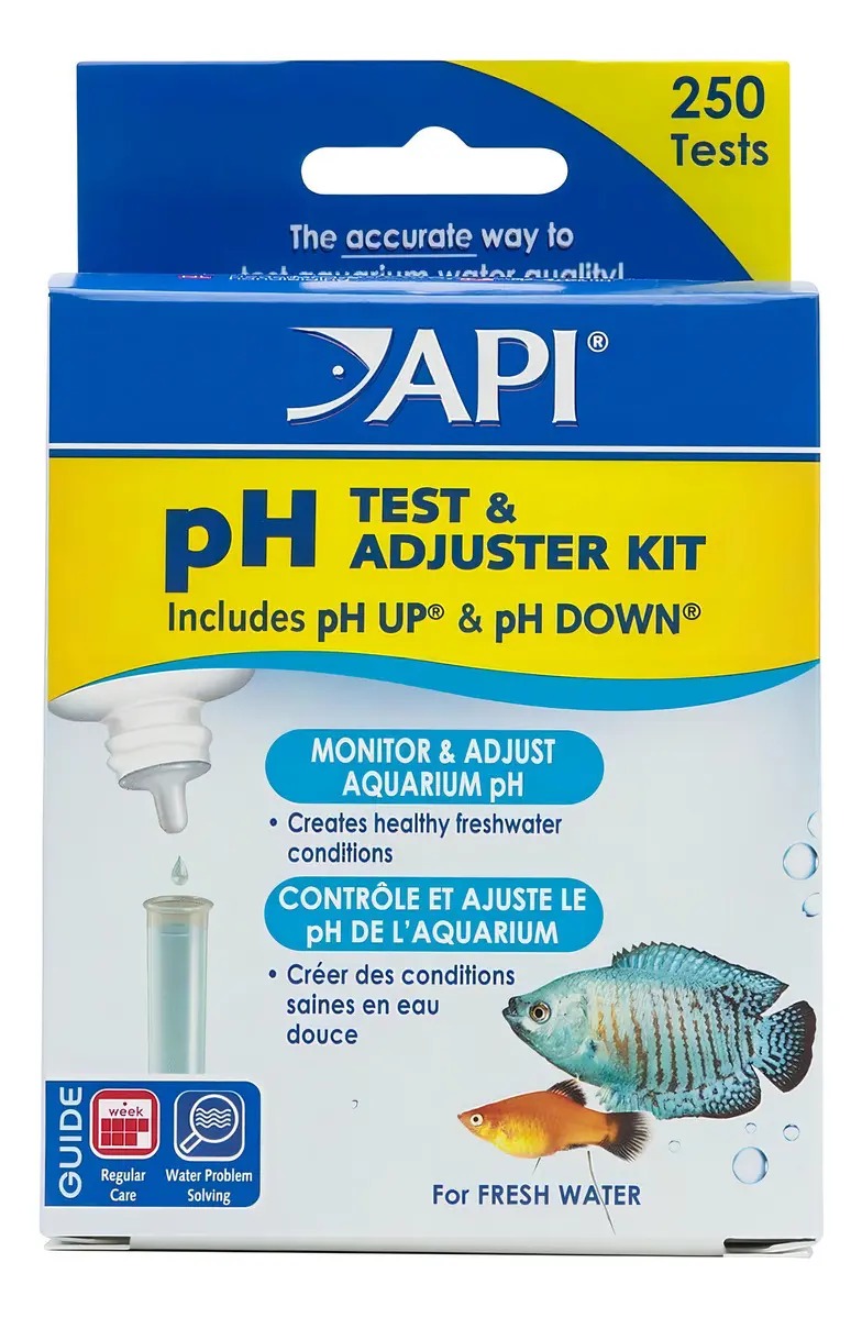 Kit Test Medidor De Ph Y Corrector 250 Test Api Acuario