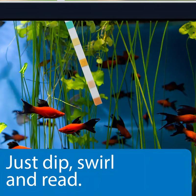 Test 5 En 1 Api 100 Tiras Ph Kh Gh No3 No2 Pecera Acuario