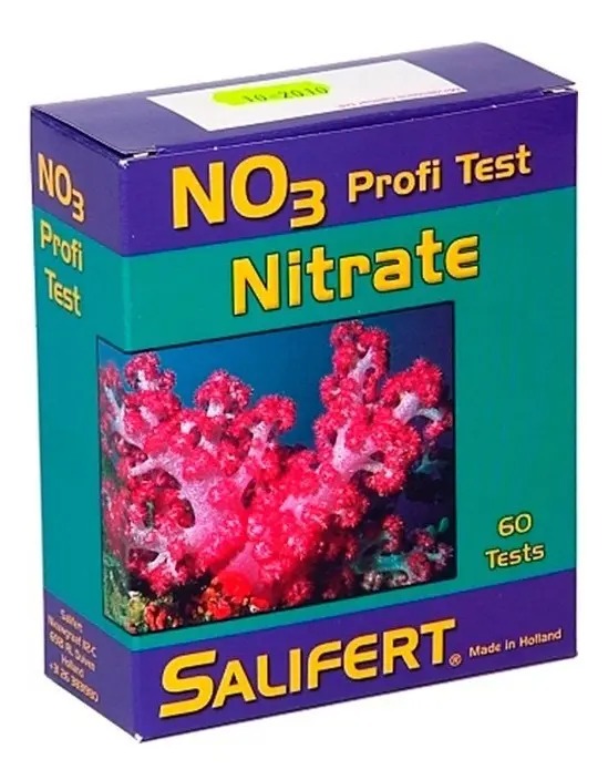Test De Nitratos No3 60 Test Salifert Agua Dulce Marino Acuario