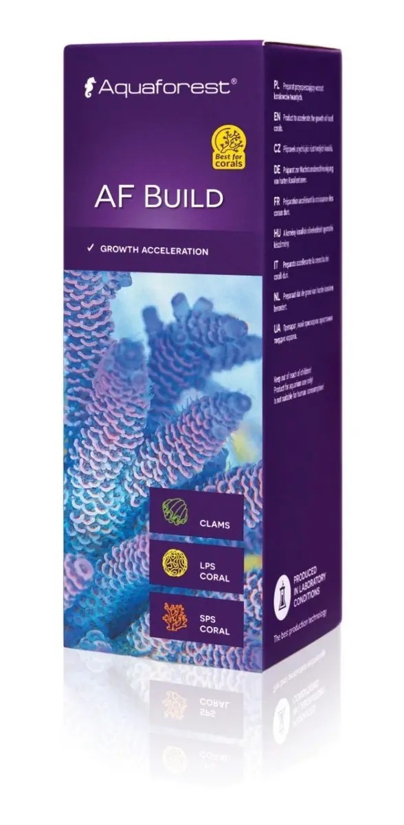 Suplemento Para Corales Af Build De 50 Ml Aquaforest Acuario