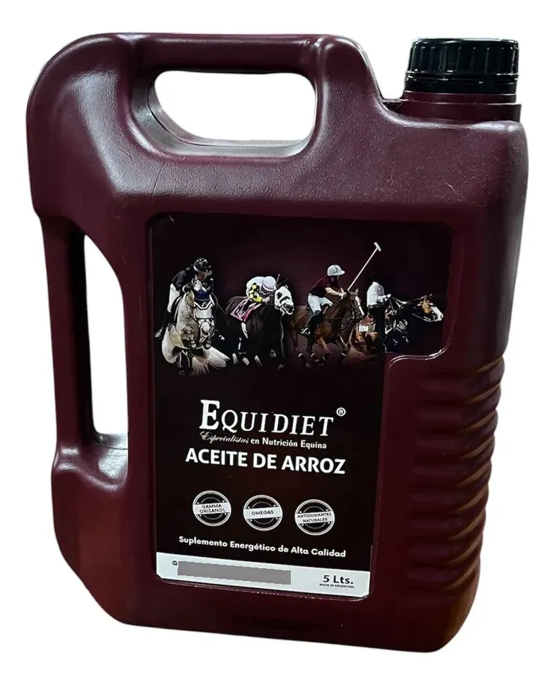 Equidiet Aceite De Arroz X 5lt - Anabolizante Natural