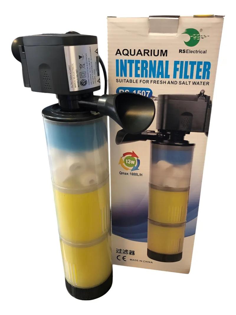 Filtro Interno Mecanico Rs-1507 1000l/h 13w Acuario Pecera