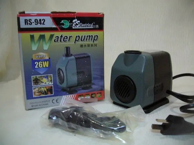 Bomba De Agua Sumergible Rs-942 1000l/h 26w 2m Acuario Peces