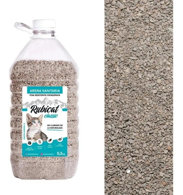 Piedritas Para Gatos Aglomerantes Rubicat 5,3kg Persa Siames