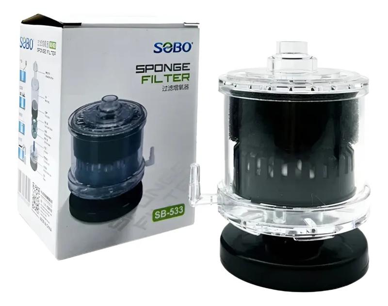Filtro Esponja Circular Sb-533 Filtrante Sobo Acuario Pecera