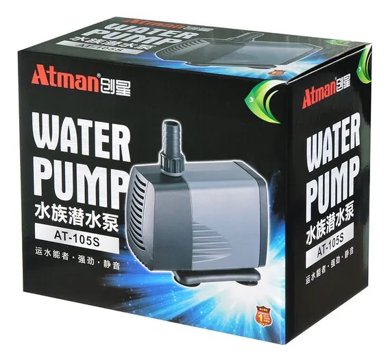 Bomba De Agua Sumergible At-105s 3000l/h 37w 3m Atman Peces