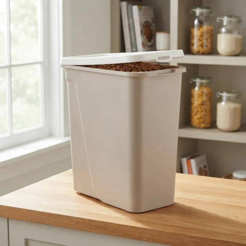 Contenedor Almacenador Alimento Perro/gato 12kg Bergamo