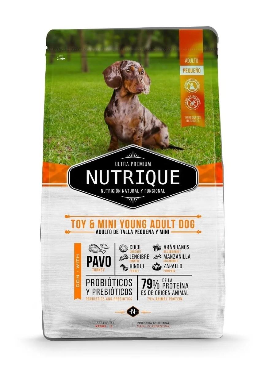 Alimento Para Perro Adulto Nutrique Toy & Mini Young x3kg