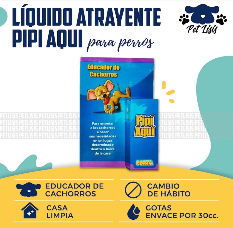 Liquido Atrayente Pipi Aqui Perros Cachorros Mascotas Porta