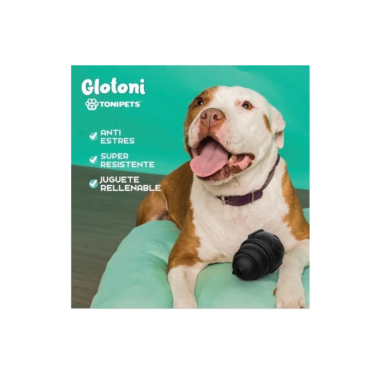 Juguete Rellenable L Glotoni Ex Zambo Perros Cahorro Mascota