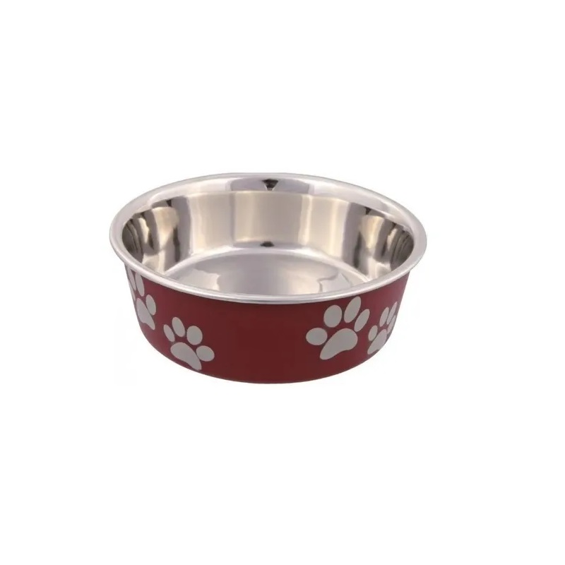 Comedero Bebedero Perros Acero Plastico 1,4 L Trixie
