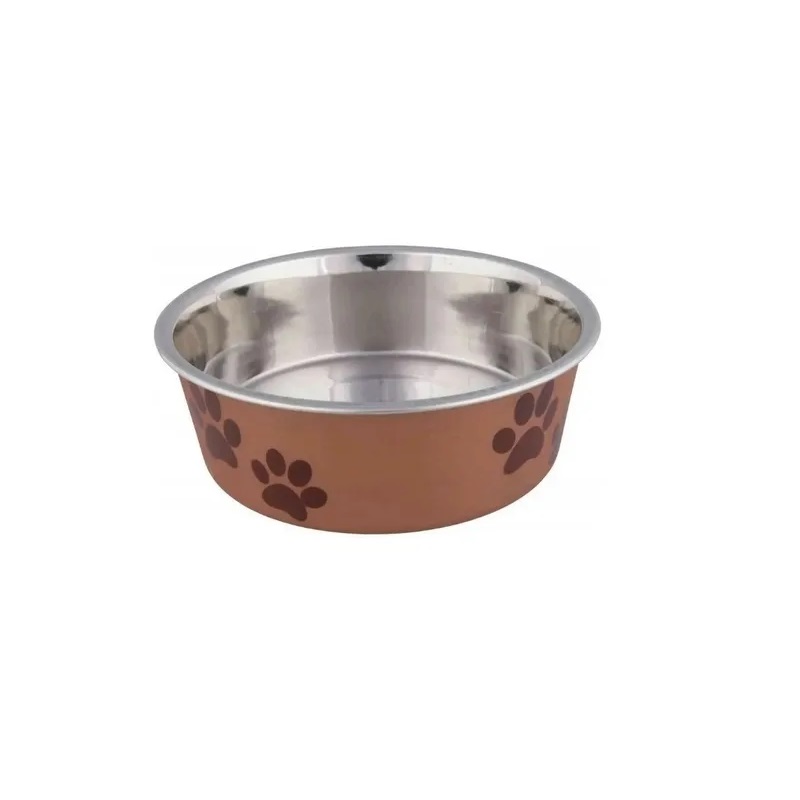 Comedero Bebedero Perros Acero Plastico 1,4 L Trixie