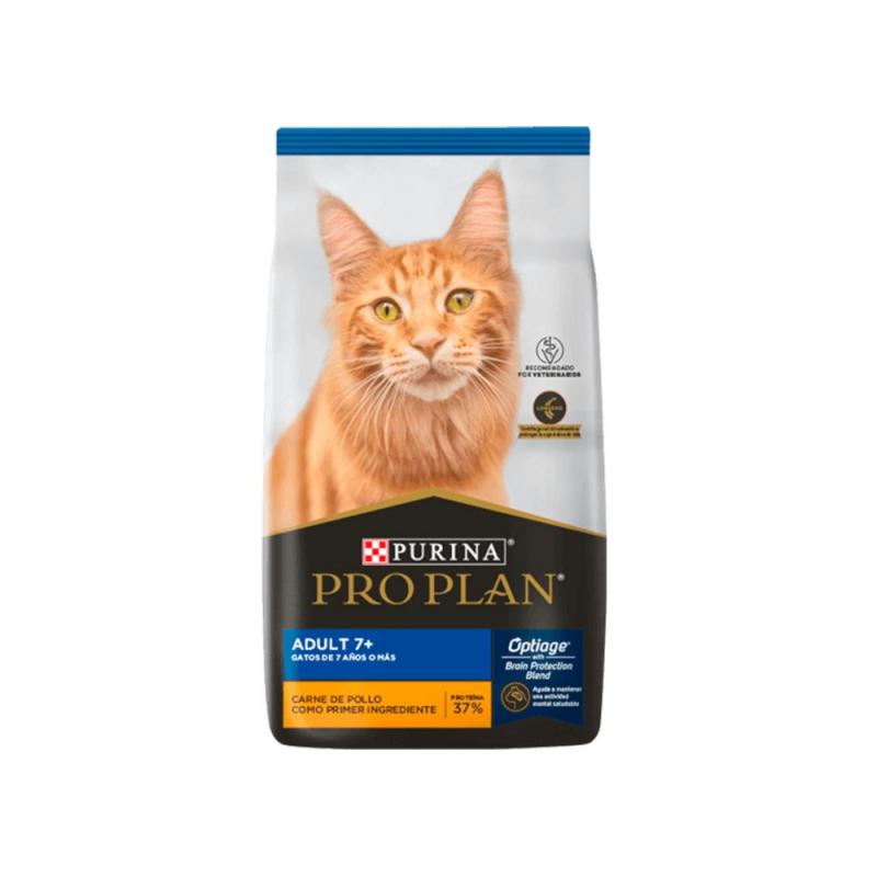 Alimento Pro Plan Gato Adulto +7  3Kg  Gatos Siames Persa
