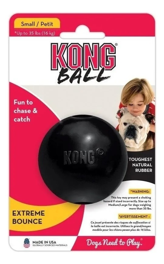 Juguete Para Perro Pelota Rellenable Extreme Small Kong