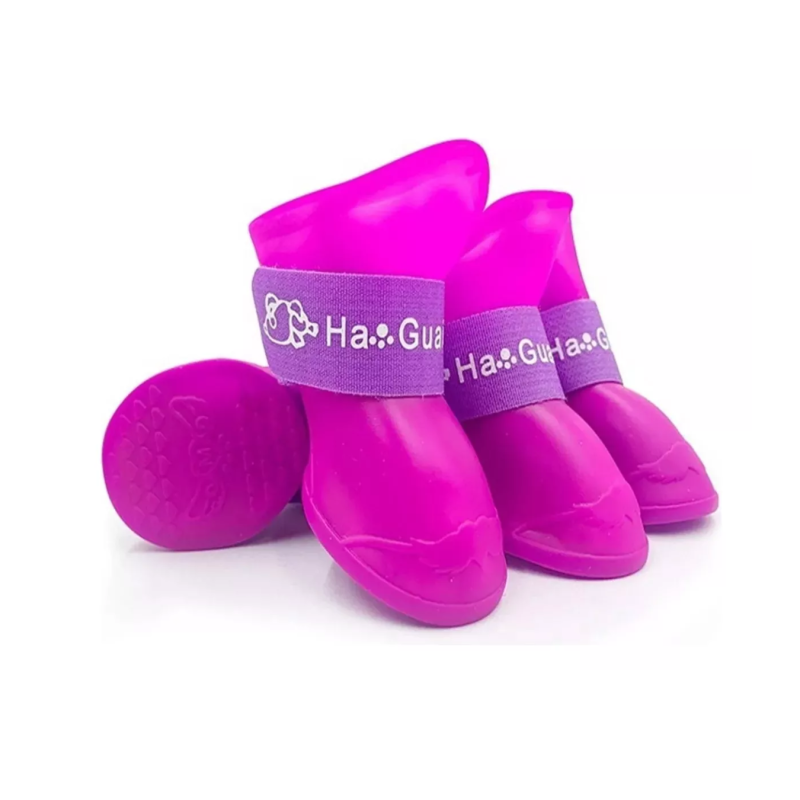 Botitas Para Perros Antideslizante De Silicona Impermeable