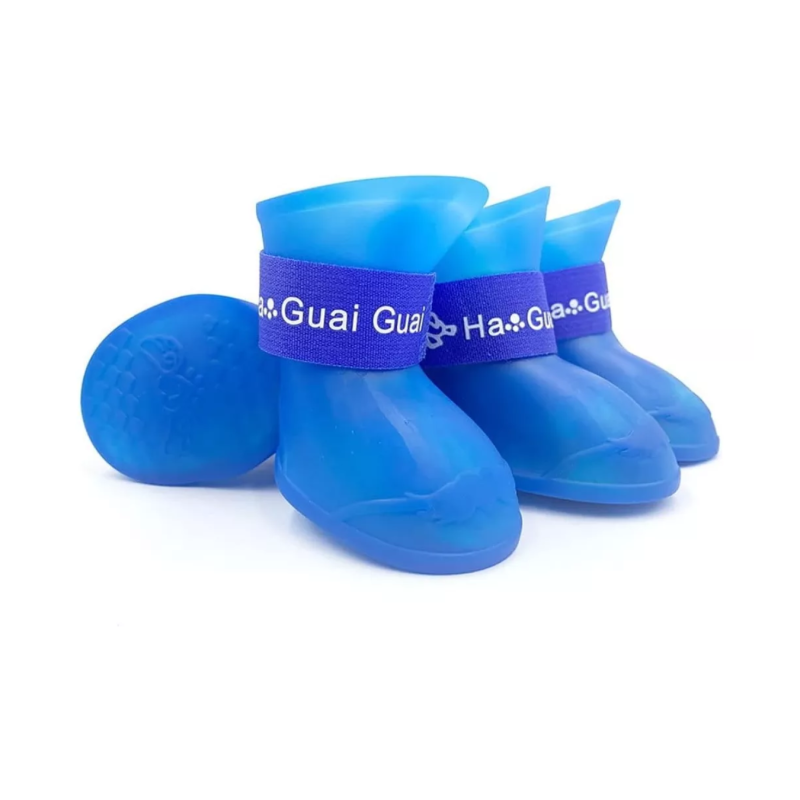 Botitas Para Perros Antideslizante De Silicona Impermeable