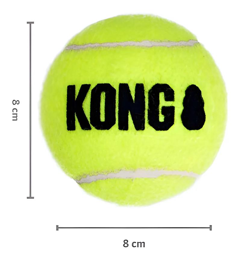 Juguete Para Perros Pelota Kong Squeak Air Balls Tenis Large
