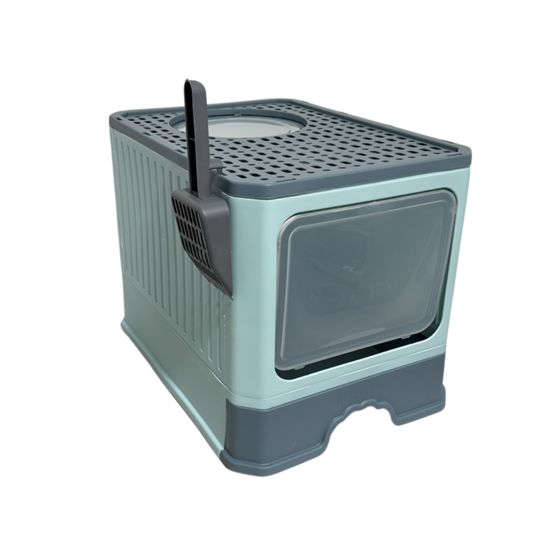 Litera Cerrada Sanitaria Para Gatos Sienna Con Filtro Y Pala