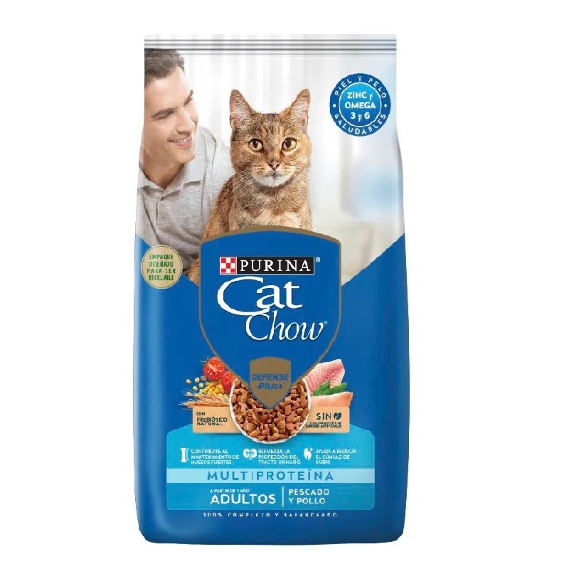 Alimento Para Gatos Cat Chow Pescado Pollo 15kg