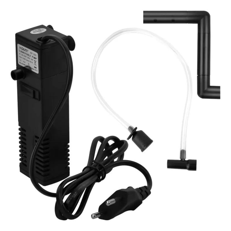 Filtro Interno Mecanico Wp-330f 600l/h 12w Sobo Acuario