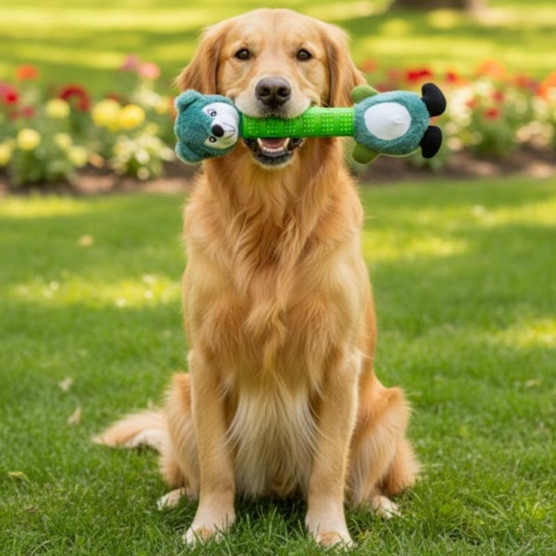 Juguete Peluche Cuello Largo Para Perros Cancat Mascotas