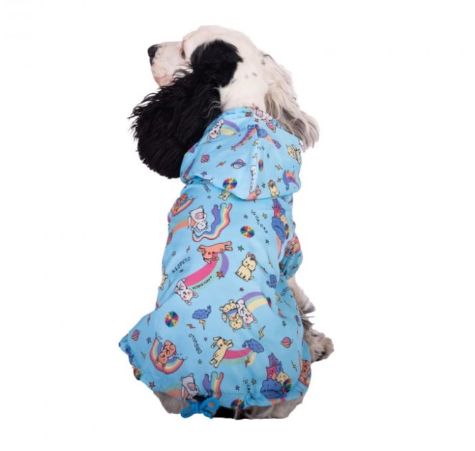Piloto Impermeable Pride Ropa Perros Mascotas Cachorros
