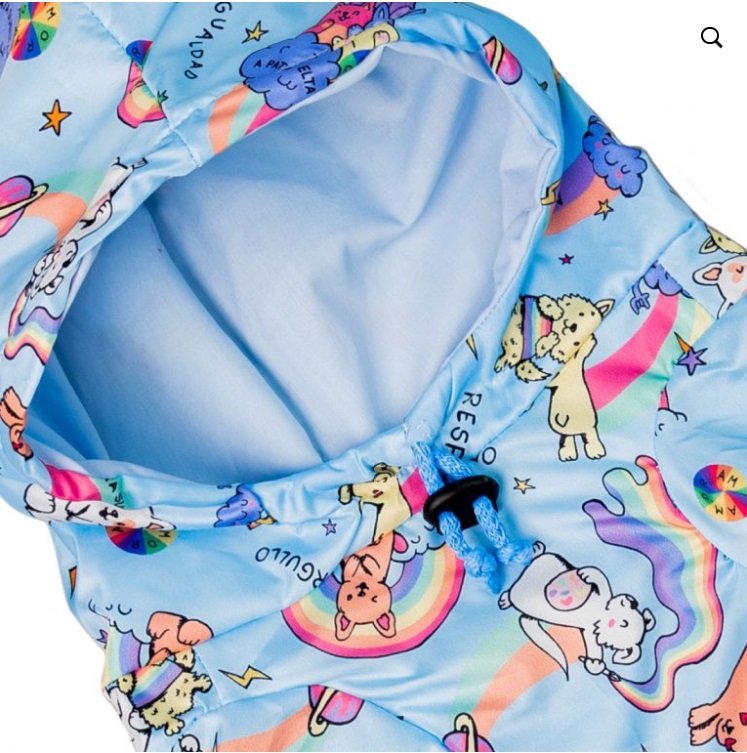 Piloto Impermeable Pride Ropa Perros Mascotas Cachorros