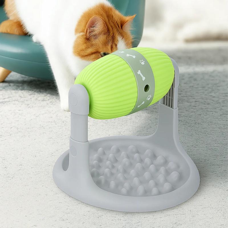 Comedero Interactivo Come Lento Giratorio Mascotas