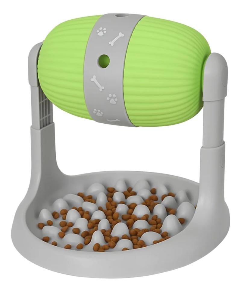 Comedero Interactivo Come Lento Giratorio Mascotas