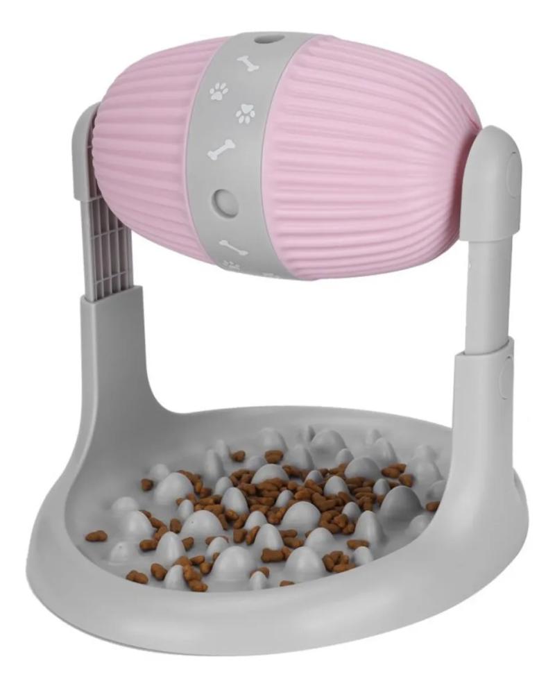 Comedero Interactivo Come Lento Giratorio Mascotas