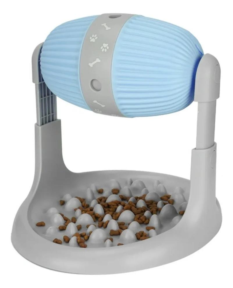 Comedero Interactivo Come Lento Giratorio Mascotas