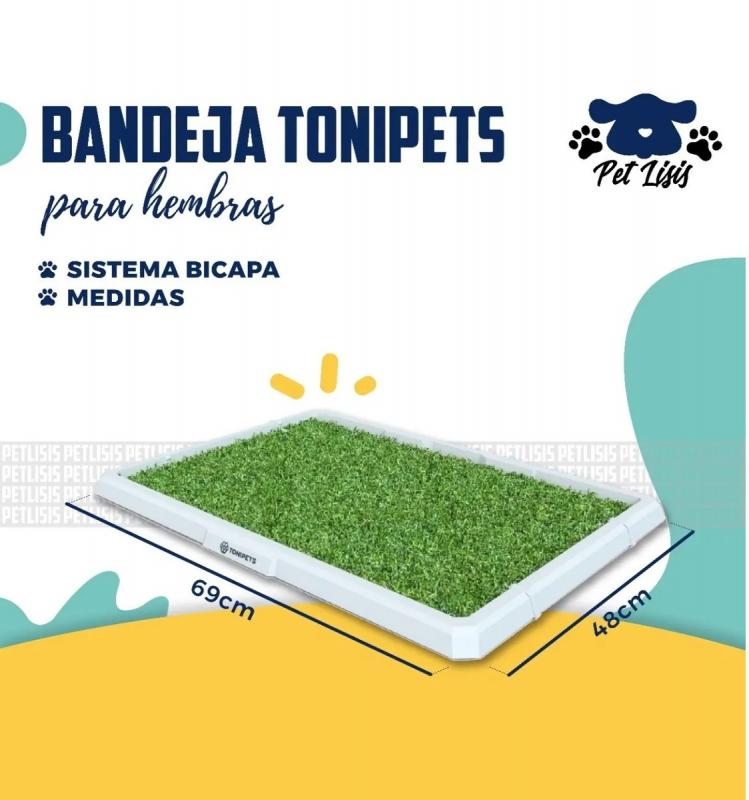 Bandeja Sanitaria Grande Tonipets Perros Cachorros Mascotas