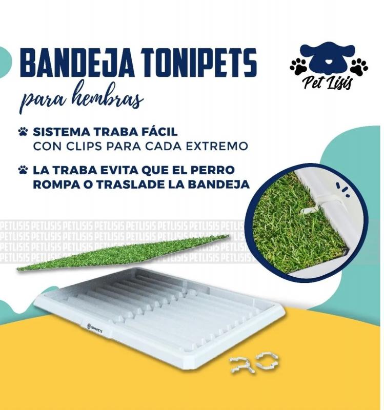 Bandeja Sanitaria Grande Tonipets Perros Cachorros Mascotas