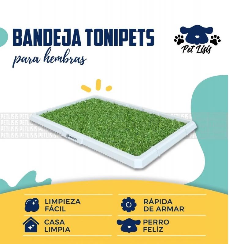Bandeja Sanitaria Grande Tonipets Perros Cachorros Mascotas