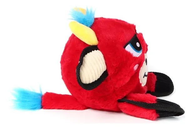 Juguete Peluche Para Perros Toro Jumball Red M Gigwi Millex