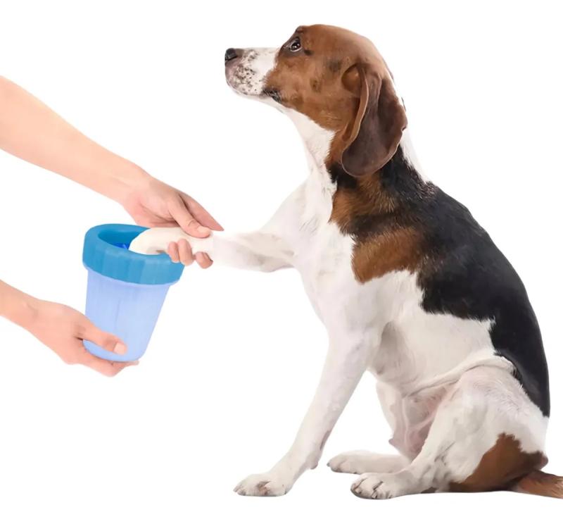 Limpia Pata Para Mascotas Silicona Grande