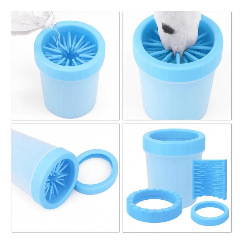 Limpia Pata Para Mascotas Silicona Grande