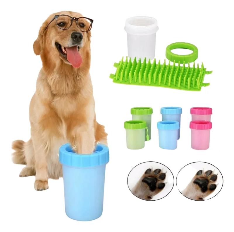 Limpia Pata Para Mascotas Silicona Grande