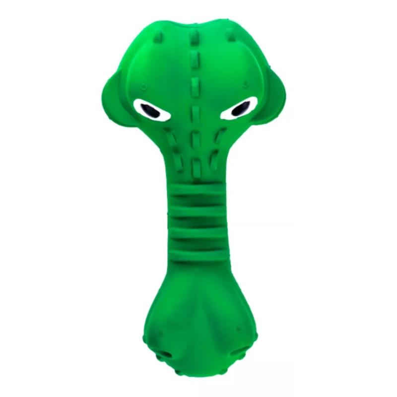 Juguete Cocodrilo Snack Strong Aroma Carne Perros