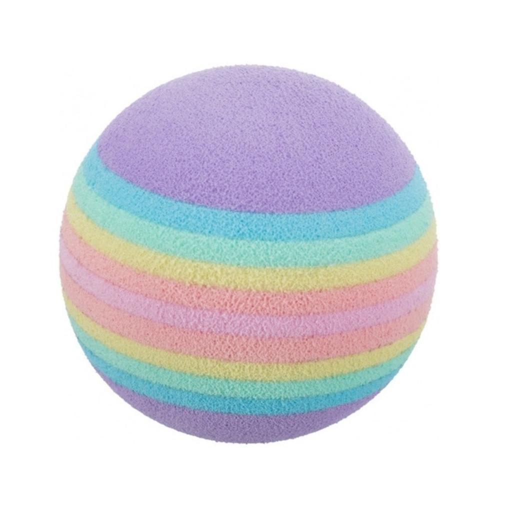 Juguete Set 4 Pelotas Colores Espuma Gatos Persa Siames