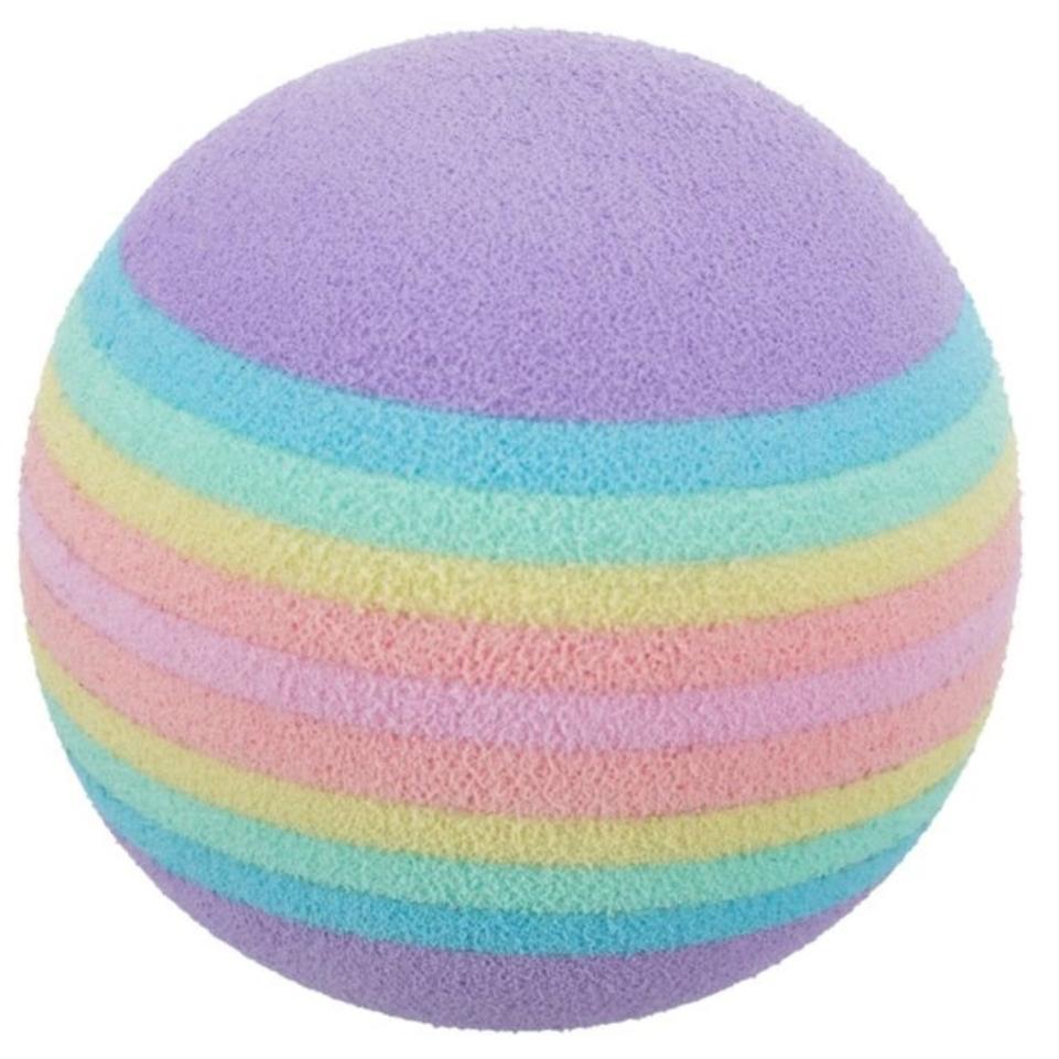 Juguete Set 4 Pelotas Colores Espuma Gatos Persa Siames