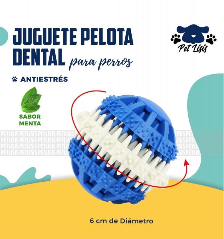 Juguete Pelota Dental Perros Cachorros Mascotas Trixie