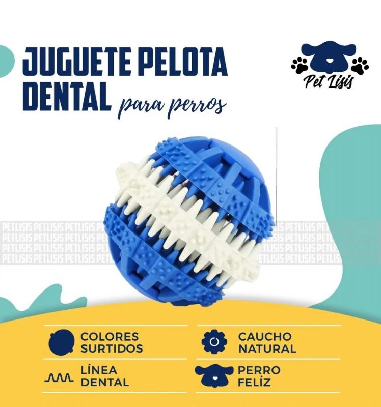 Juguete Pelota Dental Perros Cachorros Mascotas Trixie