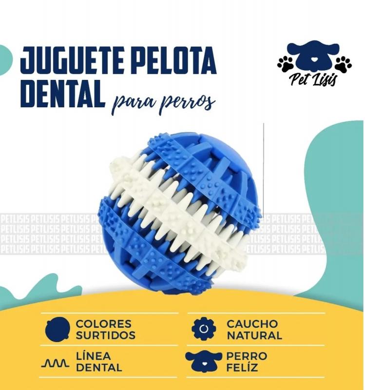 Juguete Pelota Dental Perros Cachorros Mascotas Trixie