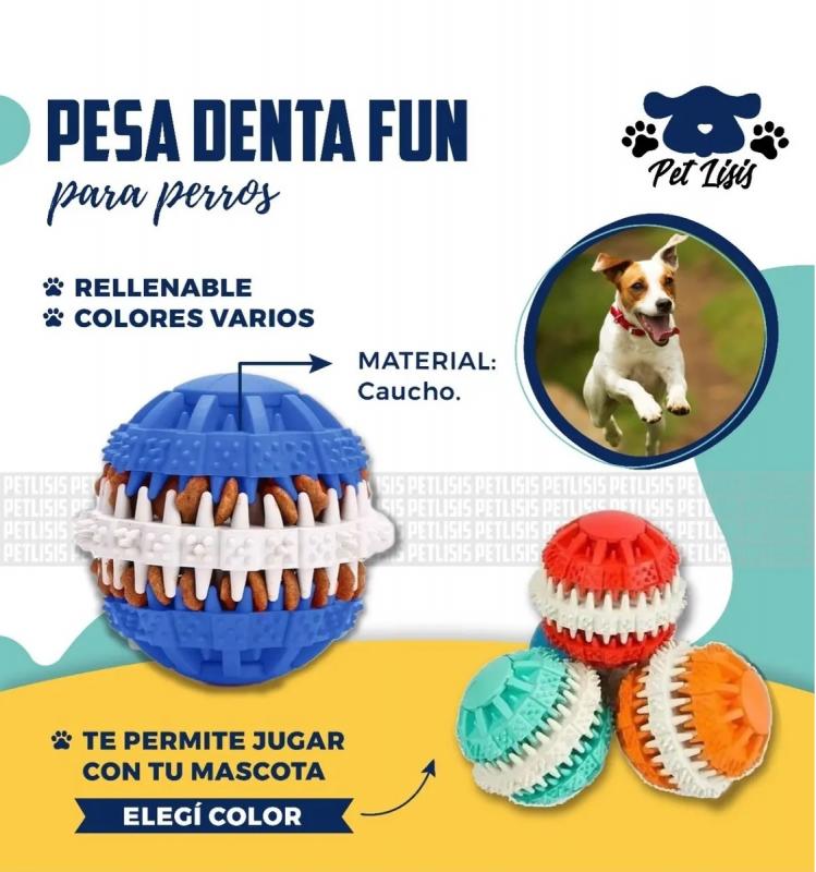 Juguete Pelota Dental Perros Cachorros Mascotas Trixie