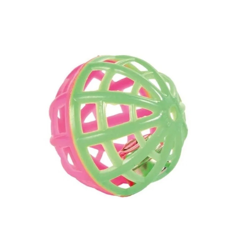 Juguete Set 3 Pelotas C/ Cascabel Gatos Mascotas Trixie