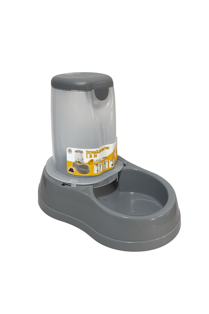 Dispenser Comedero Automatico Stefanplast 1,5lts Mascotas