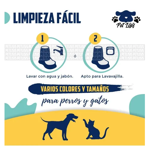 Dispenser Alimento Agua Perros Gatos Mascotas 0,6lts Trixie