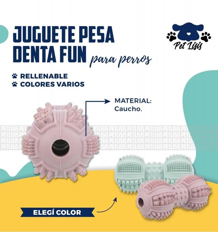 Pesa Denta Fun Cuidado Dental Perros Cachorros Trixie